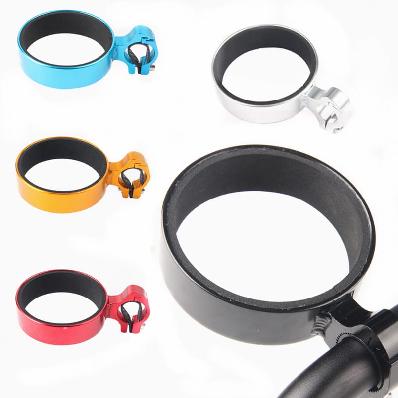 Bicycle Cycling Cup Holder Motorcycle Bicycle Bike Handlebar Mount Coffee Drinks Cup Holder Bracket Aluminum For Handlebar Rack