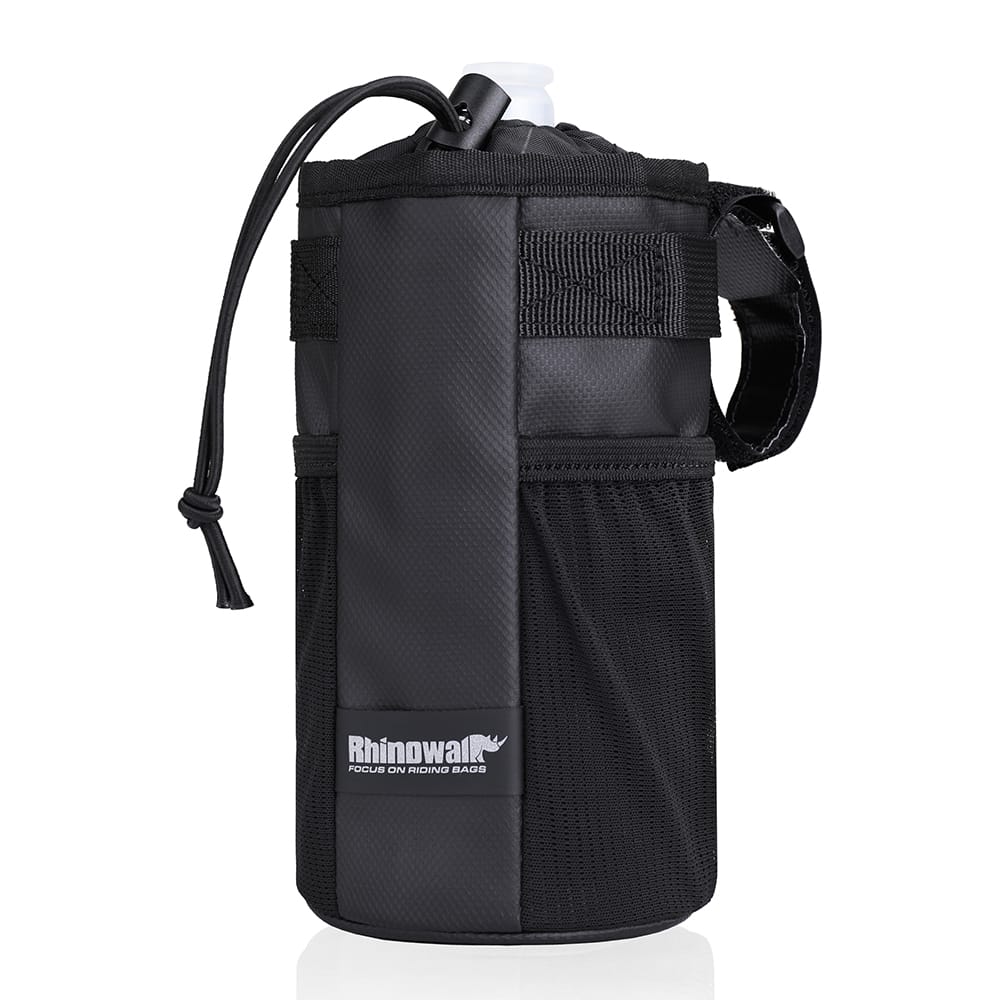 Insulated Bicycle Bag Bike Bottle Holder Handlebar Stem Thermal Bag Pocket Coffee Cup Holders Cycling Water Bottle Carrier Bag