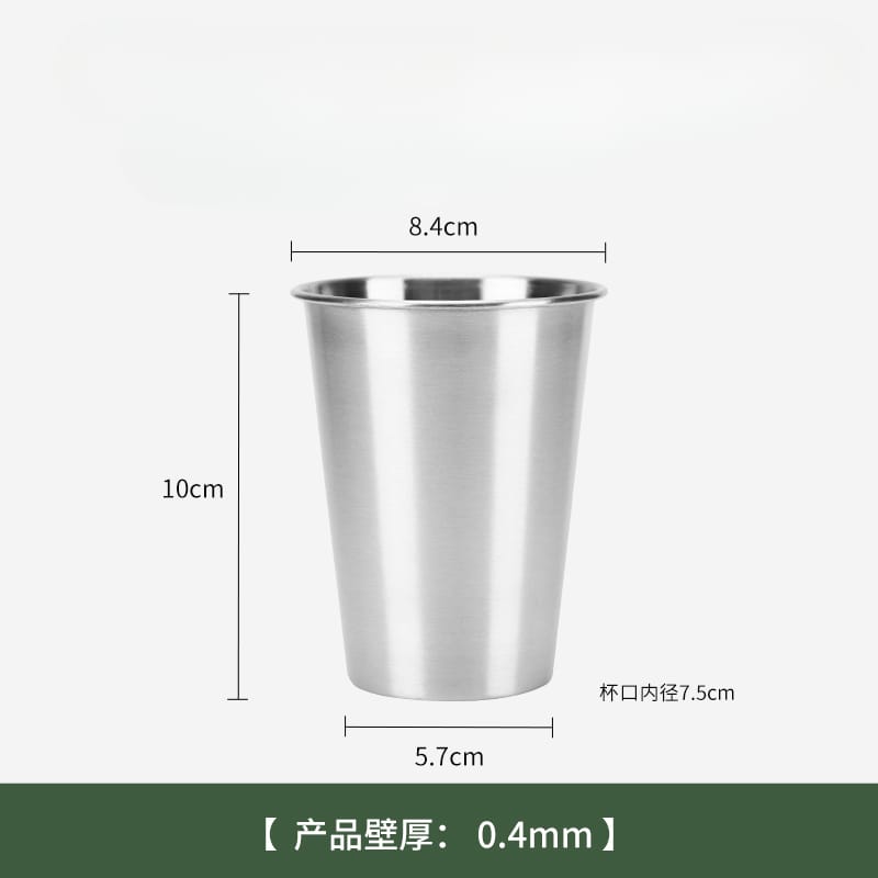 Outdoor camping cup Stainless steel  Water  Coffee  set Camping equipment Picnic barbecue Beer cup Travel