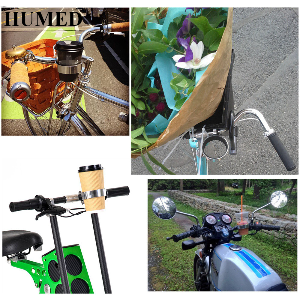 New Bicycle Coffee Cup Holder/Milk Tea Cup Holder/Aluminum Water Bottle Holder/Beer Holder with Matte Finish