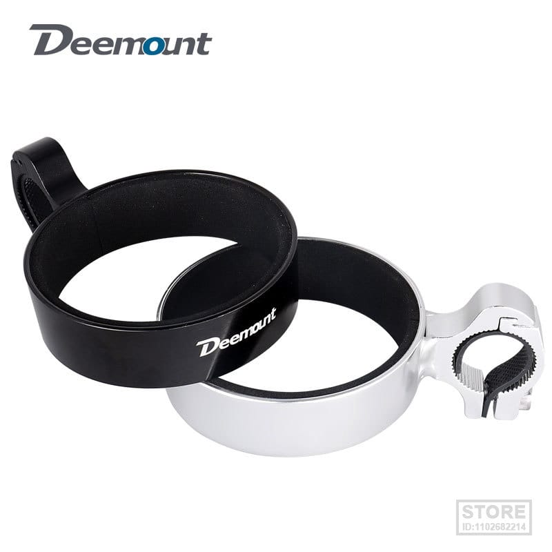 Deemount Retro Bottle Cage for Bicycle Kids Bike Baby Stroller Water Coffee Drinks Cup Holder Aluminum Frame PU