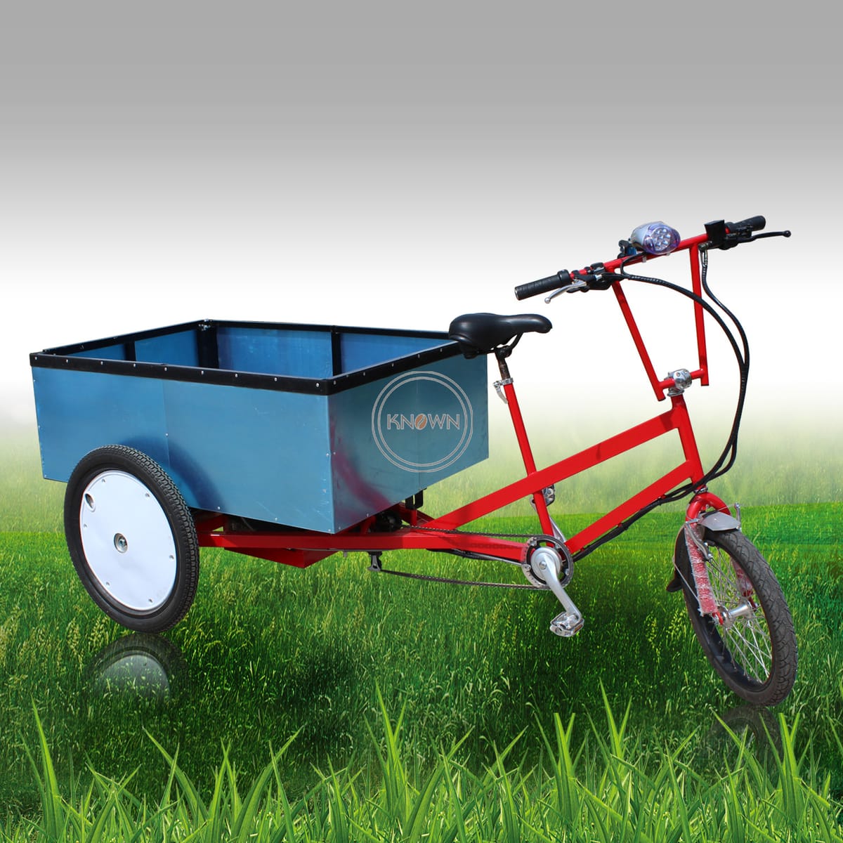 Customized Three Wheels Cargo Bike Europe Standard Adult Trike Tricycle Coffee Push Cycle Cheap Mobile Food Cart For Sale