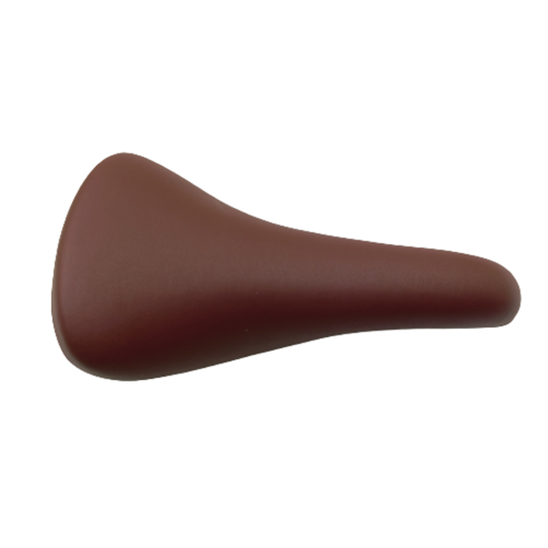 Road Dead Fly Bicycle Rear Saddle, Brown, Coffee Color, after Riding, Slide Rail Seat, Tube Outlet, bold Spring Seat