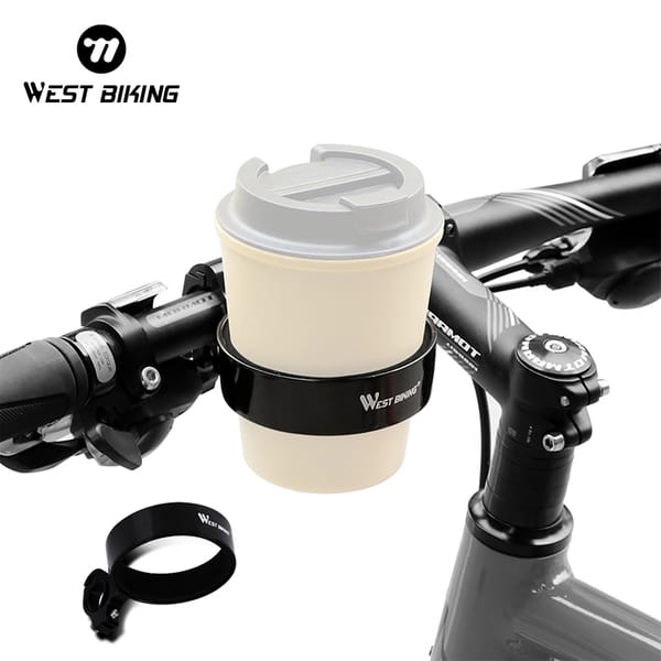 WEST BIKING Bicycle Bottle Holder Cage Cycling Bottle Coffee Cup Holder Tea Cup Bike Bracket Aluminum Bicycle Bottle Cage Holder
