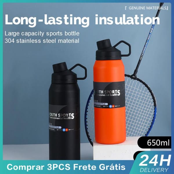 Insulation Cup Heat Preservation 1000ml Car Travel Coffee Cup Vacuum Stainless Steel Travel Sports Mug Kettle Water Bottle