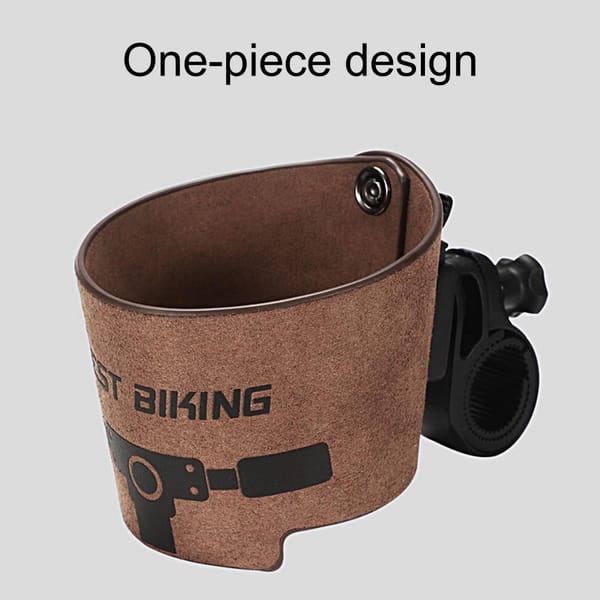 Wearable Handlebar Bottle Cage  Easy to Install Smooth Handlebar Bottle Holder  Anti Corrosion Coffee Cup Holder