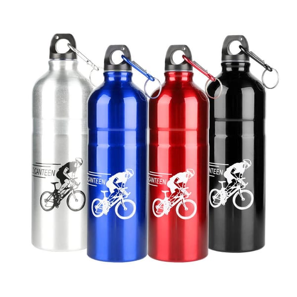 750ml sports aluminum alloy water bottle portable leak-proof fitness cup coffee cup bike cup new environmental protection type