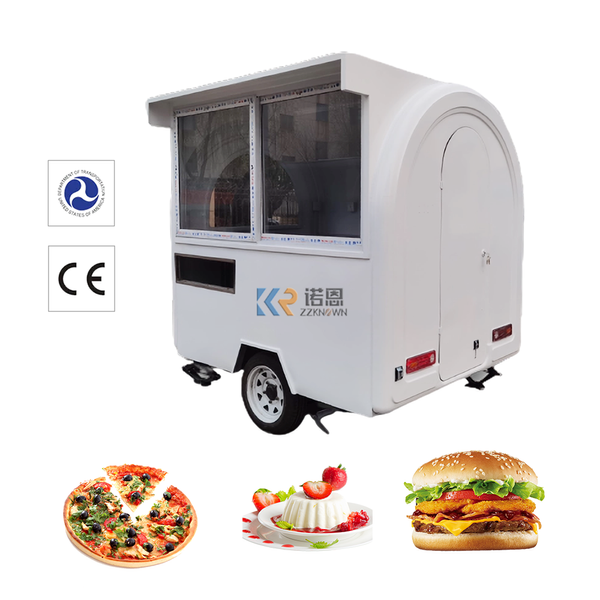 Outdoor Concession Food Trailer Street Snack Cars with CE and DOT Coffee Carts Food Vending Car Fast Food Kiosk