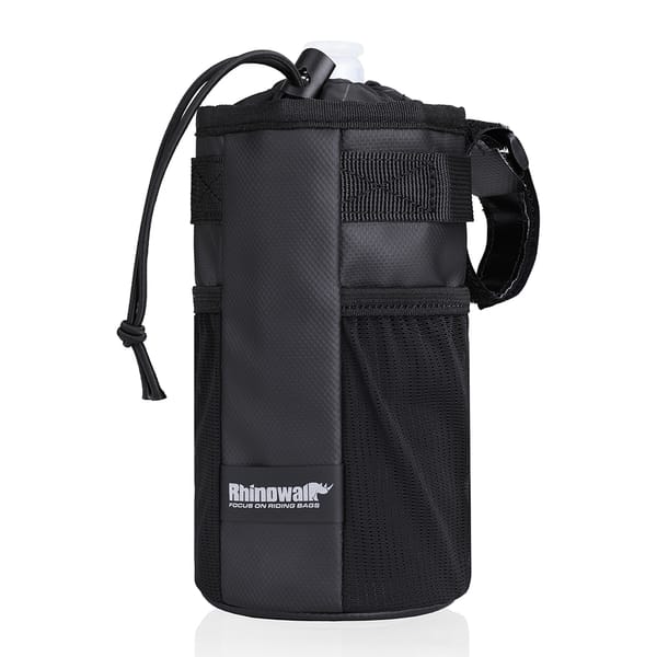 Insulated Bicycle Bag Bike Bottle Holder Handlebar Stem Thermal Bag Pocket Coffee Cup Holders Cycling Water Bottle Carrier Bag
