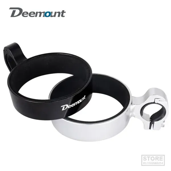 Deemount Retro Bottle Cage for Bicycle Kids Bike Baby Stroller Water Coffee Drinks Cup Holder Aluminum Frame PU