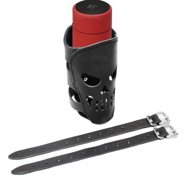 Bike Cup Holder Handlebar Bike Cup Holder Bicycle Water Bottle Holder Skull Shape Universal Coffee Water Bottle Cup Holder With