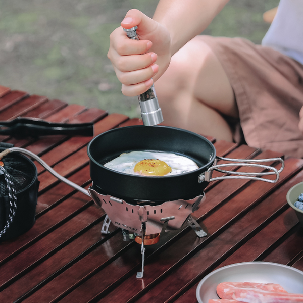 Outdoor Pepper Grinder Coffee Powder Seasoning Acupressure Stainless Steel Core Manual Grinding Equipment Pepper Crusher