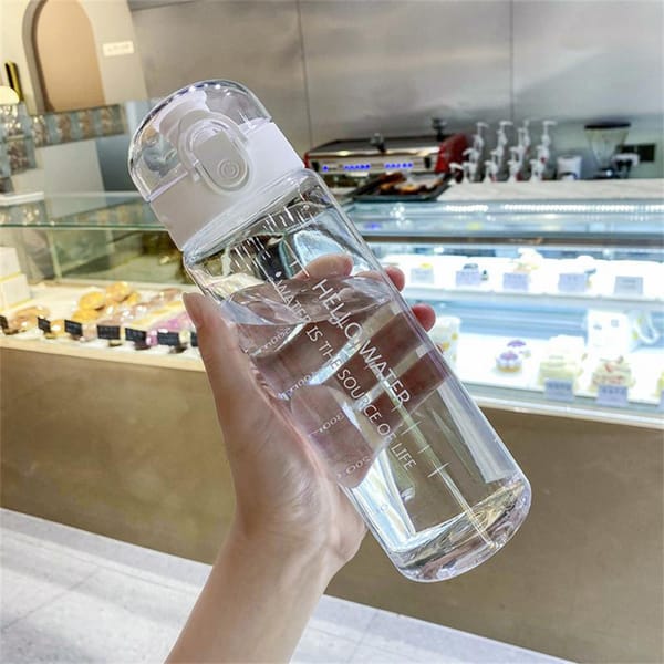 780ml Sports Water Bottle BPA Free Portable Leak-proof Tea Coffee Cup  Plastic Drinkware Outdoor Travel Gym Drinking Bottle