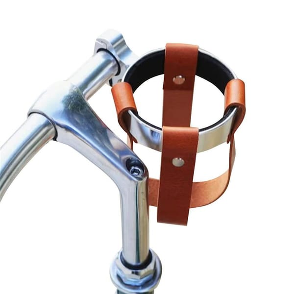 Bicycle Bottle Holder Retro Bike Cup Rack Stainless Steel MTB Road Bike Coffee Cup Cage Classic Cycling Handlebar Kettle Rack