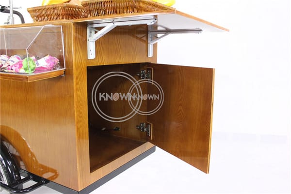 Best seller coffee bike cargo tricycle bike street food cart bicycle