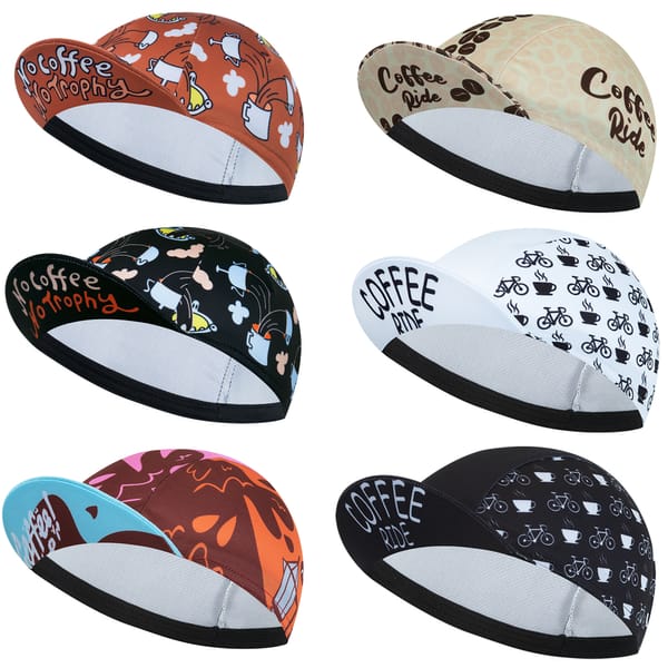 Coffee Cycling Cap Men And Women Bike Cap Cycling Equipment Summer Breathable Sports Hat