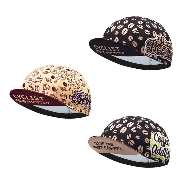 Classic Coffee Cycling Caps Outdoor Sports Cycling Cap Bicycle Cycling Riding Hat Equipment