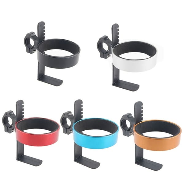 Rack Mount Bracket Water Cup Bracket Bike Cup Holder Coffee Drinks Cup Holder Bicycle Handlebar Cycling Cup Holder