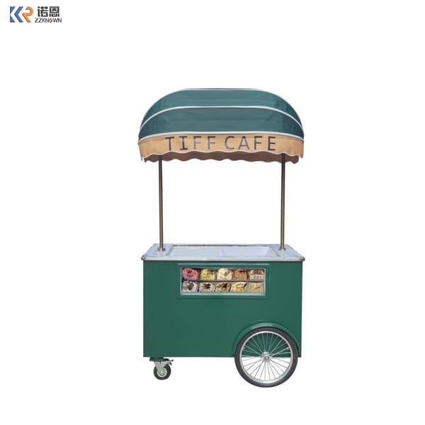 Ice Cream Fully Equipped Food Cart With Full Kitchen Mobile Food Truck Coffee Mobile Coffee Cart Pizza Kiosk