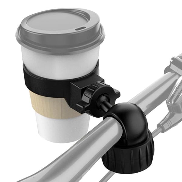 Bike Handle Water Bottle Holder 360-degree Rotation Bike Handlebar Bottle Holder For Road Cycling And Scooter Coffee Cup Stand