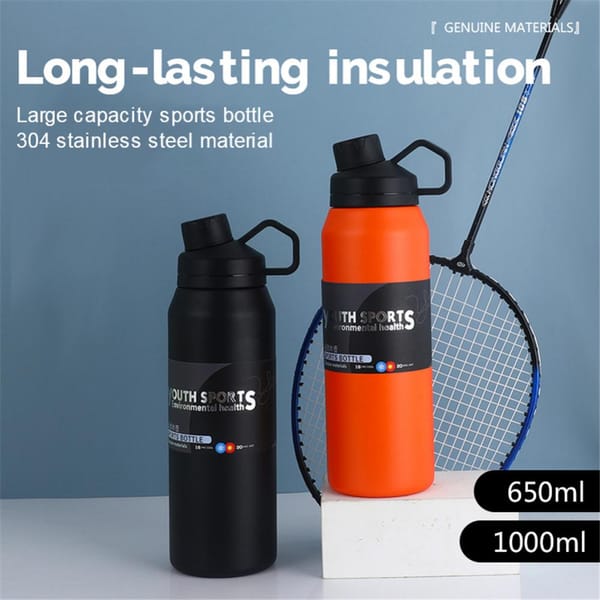Kettle Water Bottle Shengfiy With Handle Heat Preservation Portable With Tea Filter Travel Sports Mug Thermos Bottle Coffee Cup