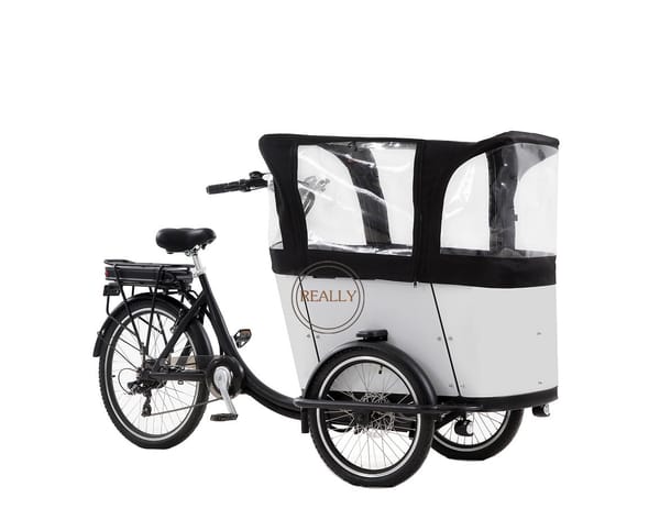 New Design Home Adult 3 Wheel Tricycle Coffee Cargo Bicycle Pedal And Electric Cargo Bike Trike For Sale