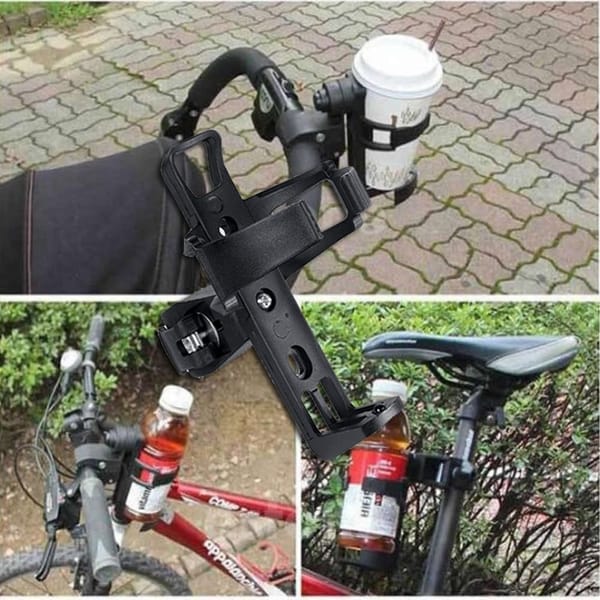 Quick Release Rotatable Mountain Car-styling Motorcycle Coffee Clip Mount Stand Drink Cup Holder Water Bottle Bike Bicycle